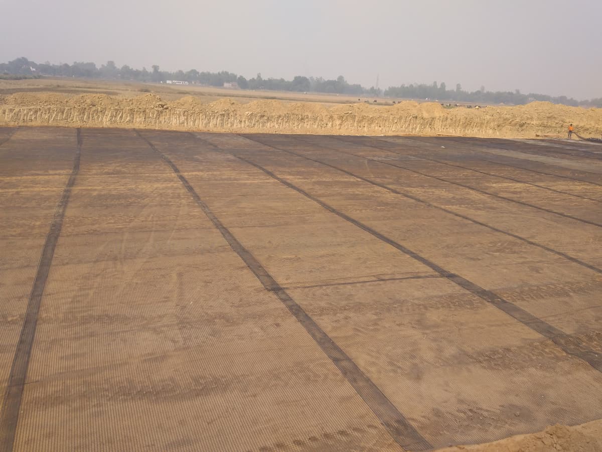 Geosynthetics infrastructure project