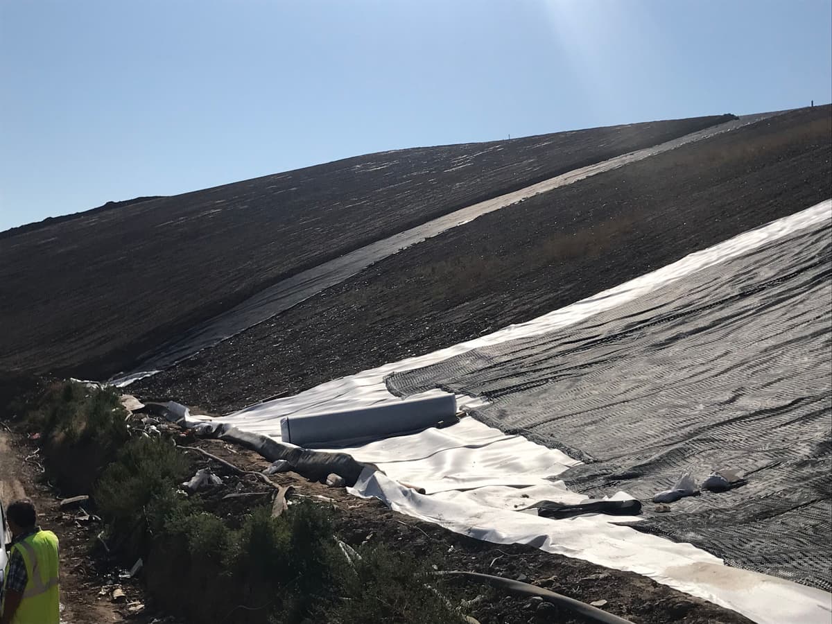 Geosynthetics infrastructure project